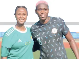 Olympic Qualifier: Ethiopia Captain celebrates meeting Oshoala