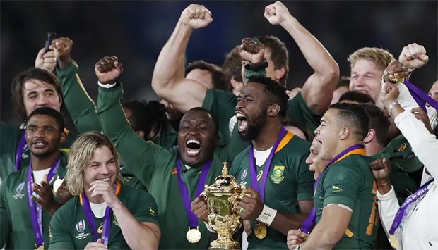 South African president declares holiday to celebrate fourth Rugby World Cup title